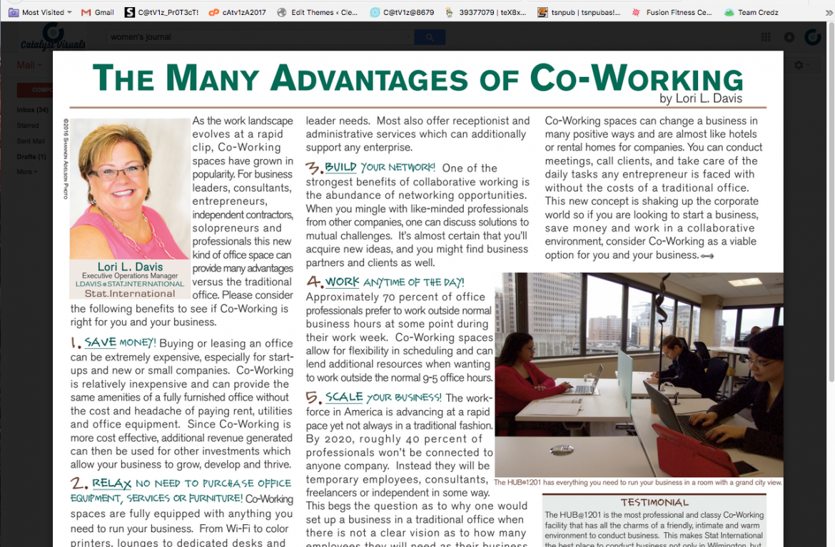 The Many Advantages of Coworking